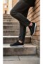 Men's Black and White Lace-Up Daily Comfortable Casual Comfortable Lightweight Soft Non-Slip Comfortable Sole Mesh Sneaker Sports Shoes Suitable for Daily Use