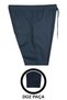Trousers Long Men's Large Size Suitable for 118 Kilos-156 Kilos Lace-Up Gabardine Trousers Indigo - 2