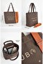 حقيبة كتف نسائية يومية من القماش الكتاني M45 Column Gift Snap Closure