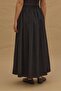Gathered Skirt Black - 7