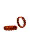 Agate Stone Bracelet / Red Agate Natural Stone Bracelet / Faceted Cut - 2