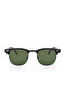 Unisex Sunglasses UV400 Protection Men Green Lens and Frame Black PLG-2100C3 - 3