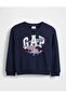 Gap baby boy dinosaur print fleece-lined sweatshirt 6 months - 5 years navy