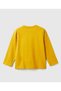 Benetton baby boy tractor print long sleeve t-shirt 1-6 years mustard - 2
