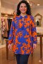 Plus Size Women's Summer Viscose Tunic