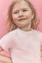 Batik Corded Fabric Ribbed Knit T-Shirt Baby Girl H0679A526Sm