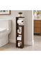 Wooden Toilet Paper Holder with 3 Shelves – Pinterest Design, Ready to Assemble, Bathroom Organizer, Invisible Screw, 60×17 cm - 3