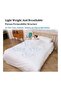 4 PCS Disposable Bed Sheet Set , Travel Bedding with Quilt Cover & Pillowcases - 4