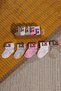 Pack of 5 Multi-Colored I Love Dad Printed Folded Heart Baby Socks - 4