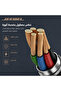 كابل USB إلى Lightning مضفر - معتمد من MFi - 1.2 متر - أسود - متين وسريع - 4