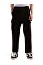 Black Solid Baggy Fit Stylish Corduroy Cargo Pant