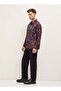 Men's Multi-Color Bold Abstract Tie-Dye Print Relax Fit Overshirt for Every Occasion - 3