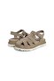 Women's Suede Leather Sandals 261739 - Beige - 38 - 3