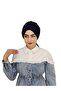ملابس السباحة والعلوية المتوافقة مع Hijab Back Tie Bone باللون الأزرق الداكن - 7