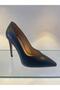 Genuine Leather High Heel Evening Dress Women's Shoes - 2
