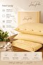 Double Fitted Sheet Set Cotton Yarn-Dyed 180x200cm Buttoned Pillowcase (50x70cm 2 Pieces) - 5