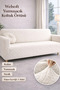 Plush Elastic Sofa Cover 3-Seater Washable Stretchable Armchair Slipcover