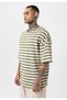 Striped Oversize Knitwear T-Shirt - 3