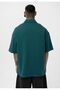 Basic polo collar oversize t-shirt - 5