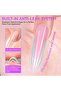 Sandwich Nail Dual Forms for Builder Gel - 240Pcs 15 Sizes for DIY Extension Oval/Almond - 4