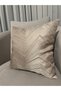 Double-Sided Imported Leon Pattern Throw Pillow Cover-Powder Pink - 6