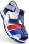 Orthopedic Boy's Sandals Cayman Series Cym2404P Navy Blue White Red