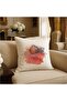 Set of 6 Double-Sided Digital Printed Throw Pillow Covers - Watercolor Floral Pattern 43X43 cm - 4