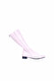 Dusty Rose Leather Women's Flat Boots 01Wr3010