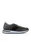 Gray Leather - Black Open Men's Sports Shoes 01My13400 - 2