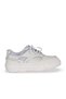 White Leather-Mesh Men's Sports Shoes 10Ma106594