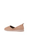 Powder Pink Light Leather Women's Flat Ballet Flats 01wy1507 - 5