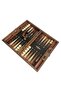 Black Mosaic Classic Large Backgammon Wood with Numerator - 7