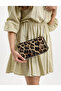 Women's Leopard Patterned Chain Shoulder and Shoulder Bag 470 - 2