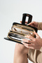 Tn-102 Women's Handbag Shoulder Bag Crossbody Bag Black - 4