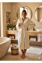 Hooded Bathrobe, Curly Bathrobe, 100% Cotton, Bath Sauna Bathrobe Women / Men Unisex Bathrobe - 2