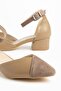 Holly Heeled Mink Skin-Suede Shoes - 3
