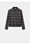 Striped polo collar sweater - 3