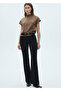 Leather Look T-Shirt - 7