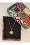 316 L Stainless Steel - Anti-Allergic - Non-Tarnish Sun Necklace - 3