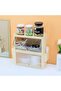 Tea Bag Organizer Box for Countertop, Stackable Clear Storage Bin for Coffee Pods, Office Pantry - 5