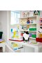 GREJSIMOJS Storage with lid, cat-shaped black/white - 2