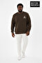 Men's Large Size a Printed Crew Neck Slim Sweatshirt Spr26Bsw956-12