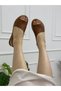 Tan Skin (Vento) Trok Detail Casual Women's Sandals - 6