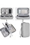 Electronics Organizer Bag, Travel Shockproof Cable Charger Case Pouch for Accessories - 4