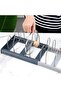 Expandable Pan Organizer Rack, 6 Adjustable Compartments Kitchen Cabinet Organizer - 6