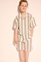 100% Cotton Oversized Polo Collar Jacquard Short Sleeve Shirt for Boys H4217A826Hs