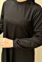 Ribbed Glittery Long Sleeve Undergarment Tunic - 4