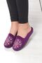 Women's Daily Embroidered House Slippers Emr22 - 3