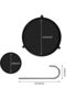 Double Layer Rotating Bathroom Sink Vanity Tray, Bird Design Countertop Organizer, Black - 2