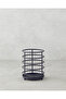Jimena Metal Spoon Rest Kitchen Utensil 10.5X10.5X14 cm Black